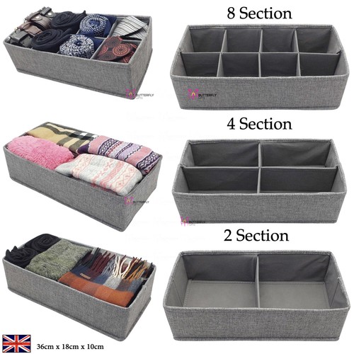 Grey section drawer - section,