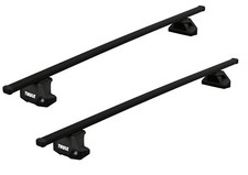 Thule Roof Bars Evo Fixpoint SquareBar Evo Black for Peugeot 307 Hatchback