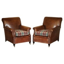 PAIR OF GEORGE SMITH BROWN