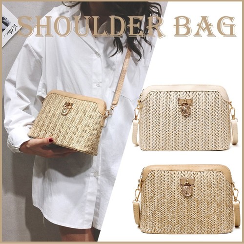 Ladies summer straw bag - ladies,