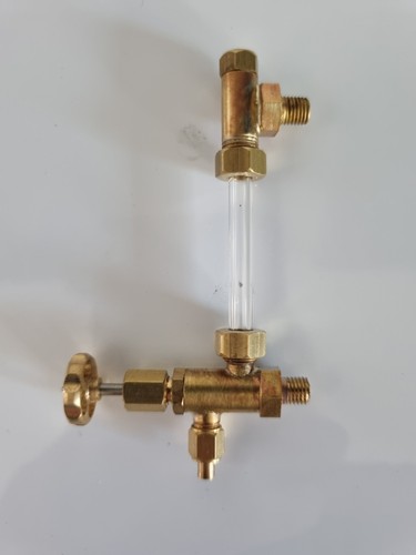 Live steam water gauge x - live, 3/16