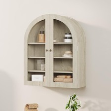 Arched Wall Cabinet with Door