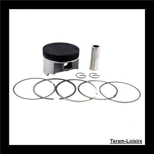 Piston segments axle - +, for