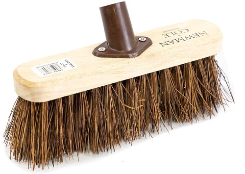 Wooden broom outdoor - 10",