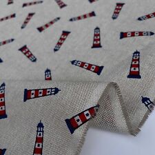 Nautical Sea Beaches Cotton