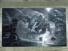 YuGiOh Duel Playmat Blue-Eyes Ultimate Dragon TCG CCG Trading Card Game Mat Pad
