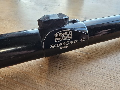Bushnell scopechief scope - 4x,