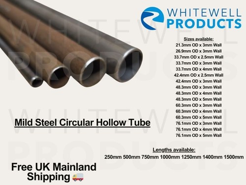 Mild steel circular - mild, hollow