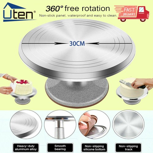Cake turntable aluminum - cake,