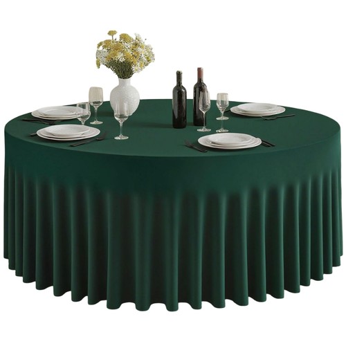 Spandex round tablecloth - round,