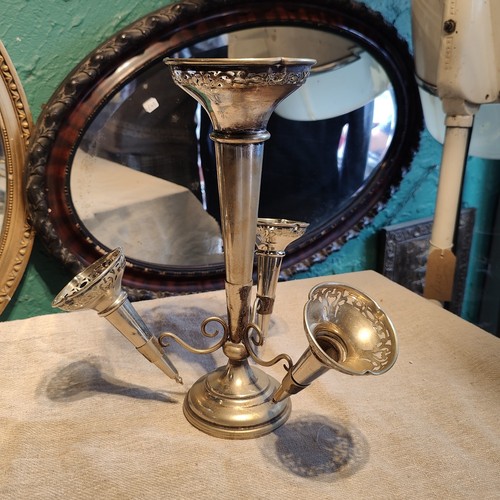 Large silver plate - silver,