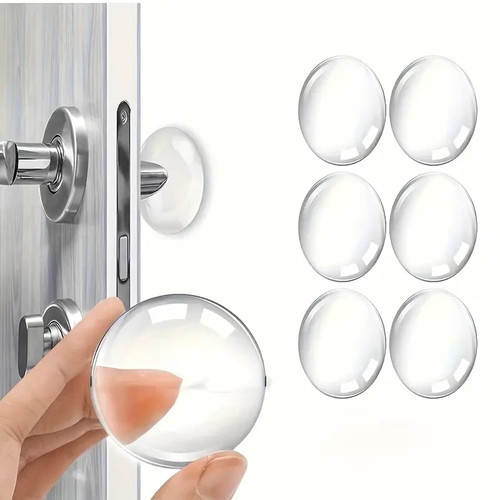 Silicone door handle wall - silicone,
