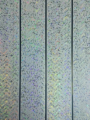 Grey bathroom cladding - bathroom,