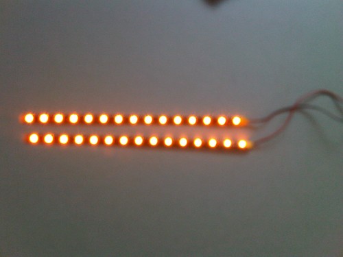 30cm led yellow - 2x,