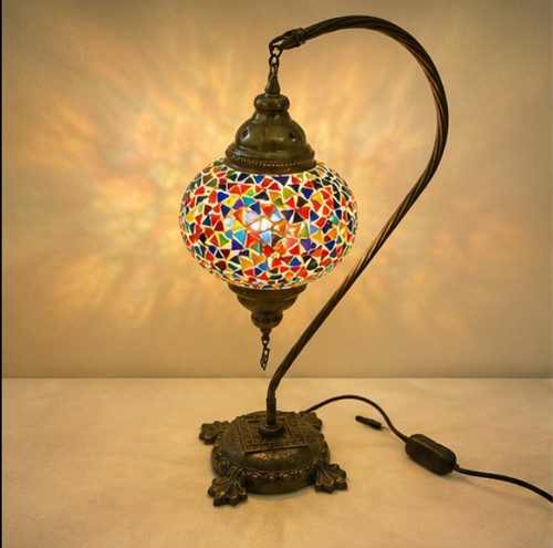 Turkish moroccan mosaic lamp - mosaic,