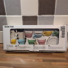 IKEA DUKTIG 14 PIECE CERAMIC