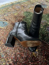 Robert Clergerie Black Leather Boots