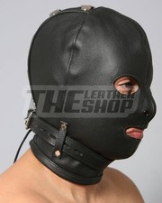 Cow Leather Bondage Hood