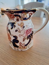 Mason’s Ironstone Blue Mandalay Fenton Jug Approx 11 1/2 cm tall