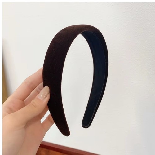 Velvet aliceband hair band - velvet,