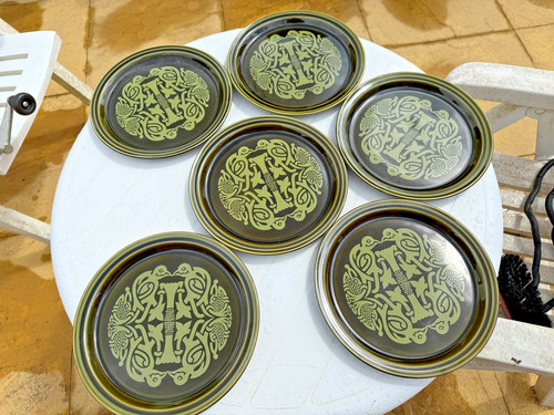 Collector plate tree life - plate, of