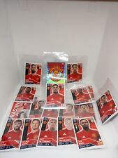  Manchester United 18 x complete team set topps 20/21 champions league 