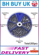 205 lead fishing weights - lead,