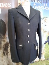 Age 16 Black Pikeur Show Jacket Fabienne 