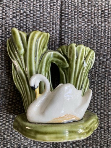 Vintage sylvac reeds - and, swan