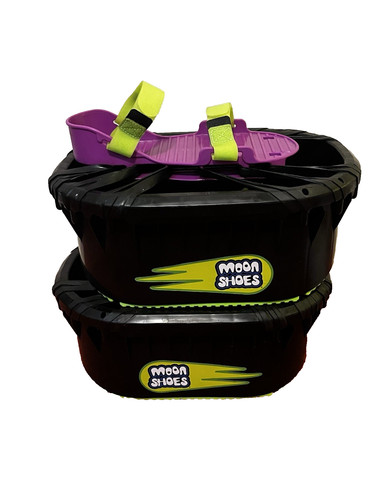 Moon shoes mini trampolines - moon,