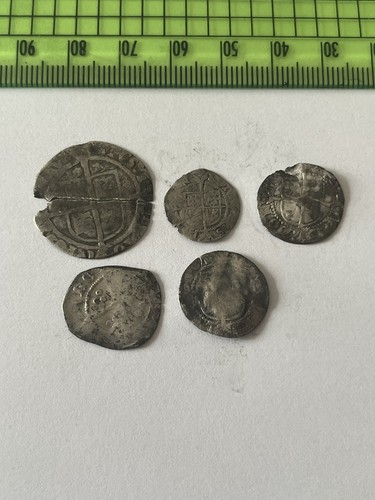 Hammered silver coins - silver,