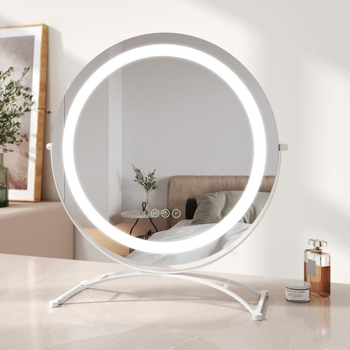 Emke round hollywood mirror - round,