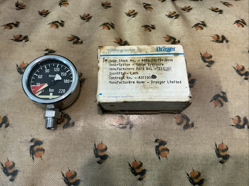 Boxed drager 220 bar - ,
