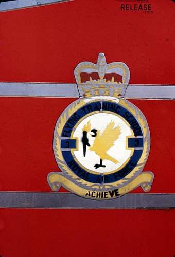 Raf jet provost - fts, badge