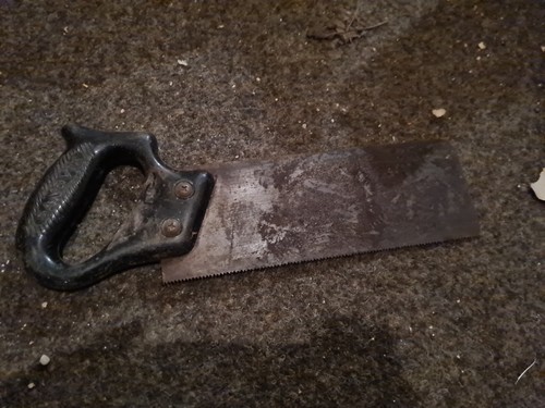 Vintage saw tenon tennon old - vintage,