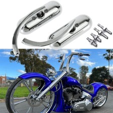 Chrome Motorcycle Mini Oval