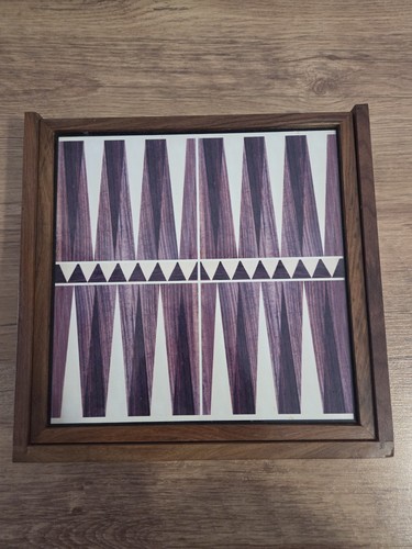 Vintage folding wood games - folding,