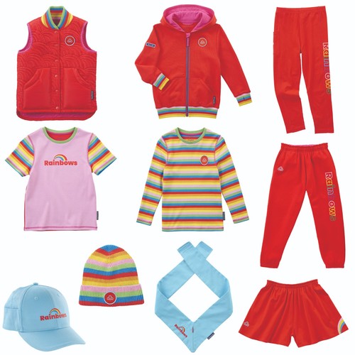 New style girlguiding rainbows - new,
