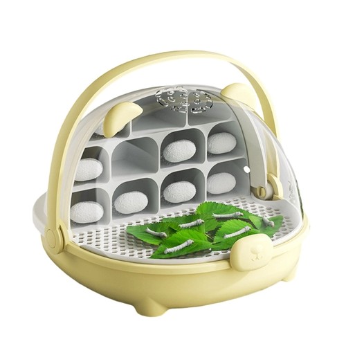Silkworm breeding cage with - silkworm,