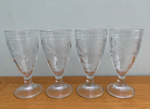 Vintage french glass sundae - vintage,