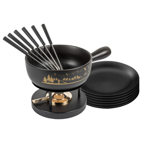 Cheese fondue set alpine - cheese,