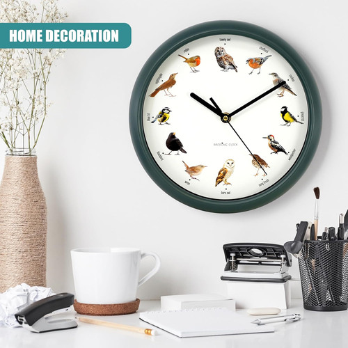 Hanging wall clock - clock, hourly
