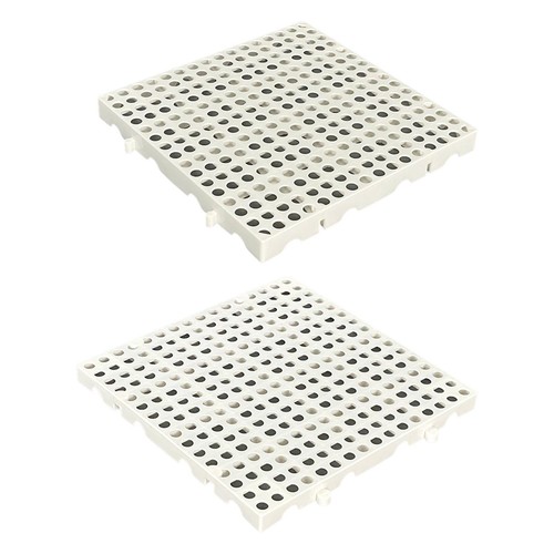 Plastic pallet breathable - breathable, grid