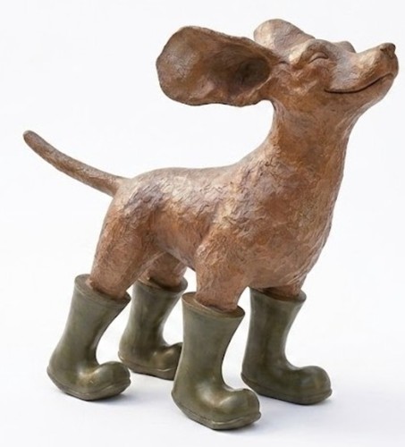 Dog ornament wind - in, garden