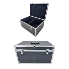 Large Protective Flight Case Camera Tool Equipment Storage chest with dividers
