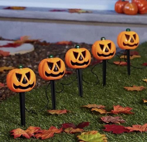 Halloween pumpkin garden - halloween,
