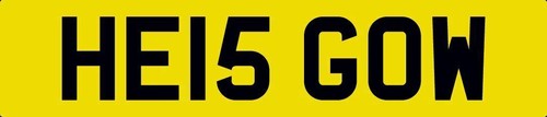 Gow cherished number - is,