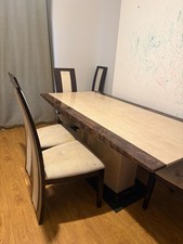 Marble Dining Table & 6 Chairs
