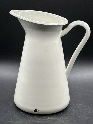Ikea socket white enamel - enamel, jug