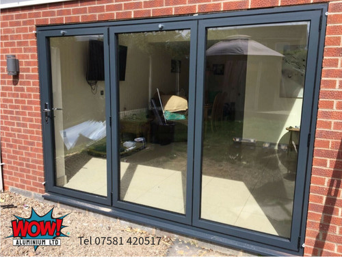 Leaf grey aluminium folds - 3,